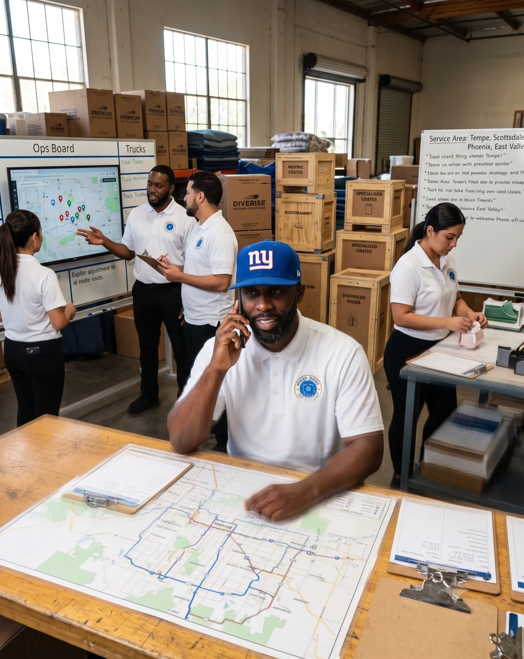 Diverse Moving Solutions About